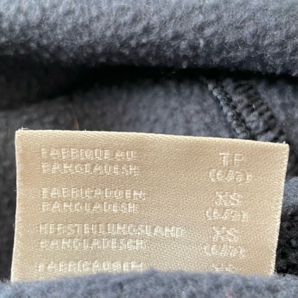 Columbia | Blue Hooded Fleece Jacket Kids XS (6/7) - Picture 3 of 8